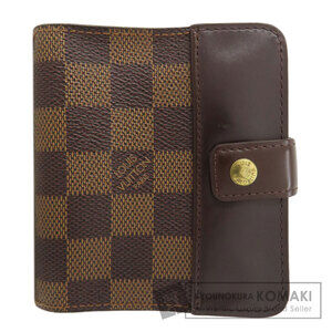 Louis Vuitton Compact Zip Bifold Wallet Damier Canvas